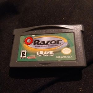 Gameboy Advance RAZOR FREESTYLE SCOOTER